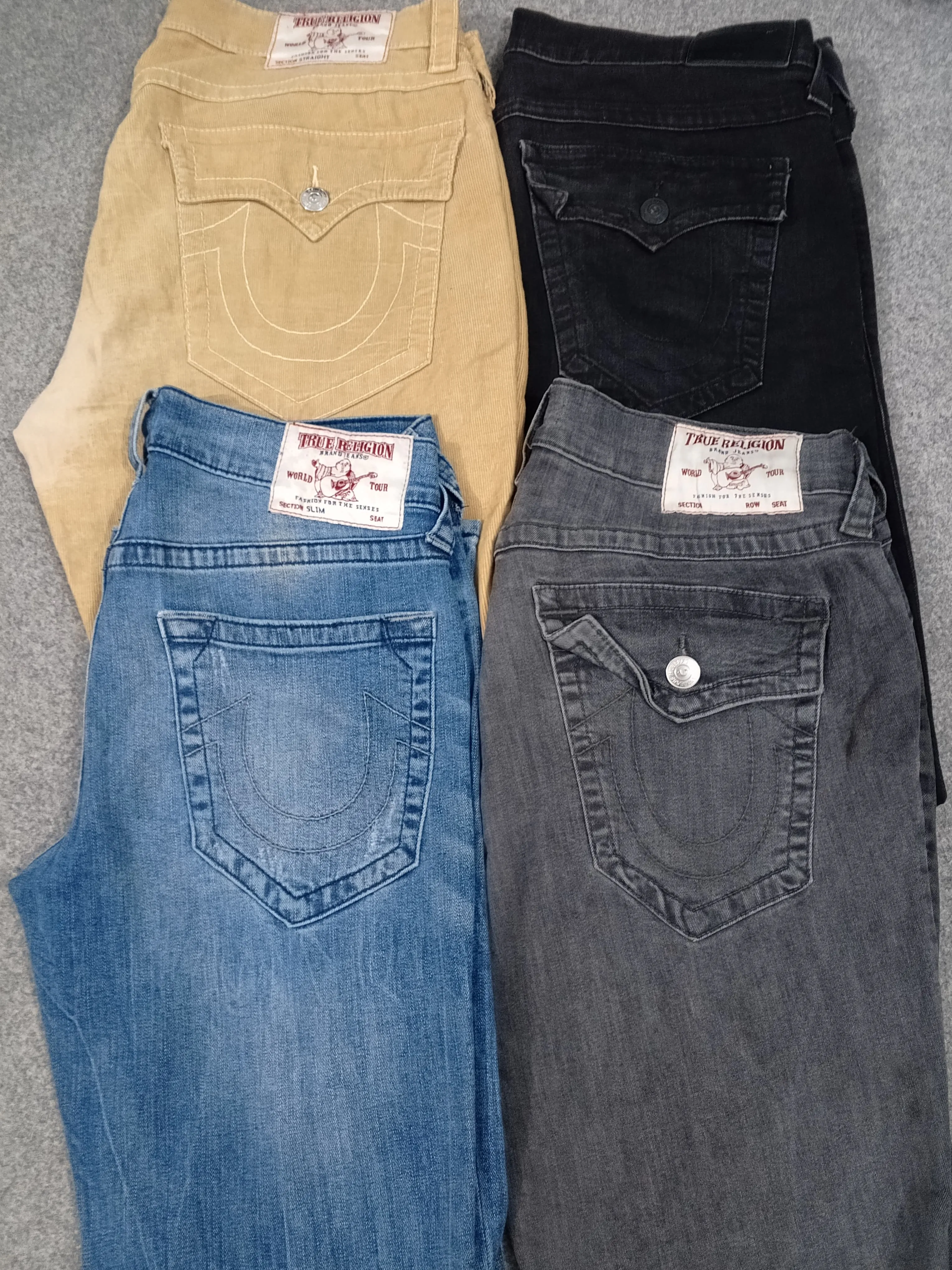 #266 Men Vintage True Religion Jeans -13