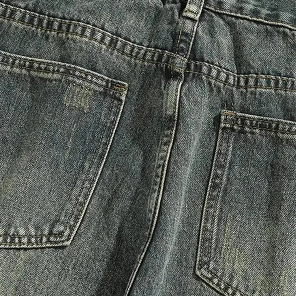 Aged jeans
 for men