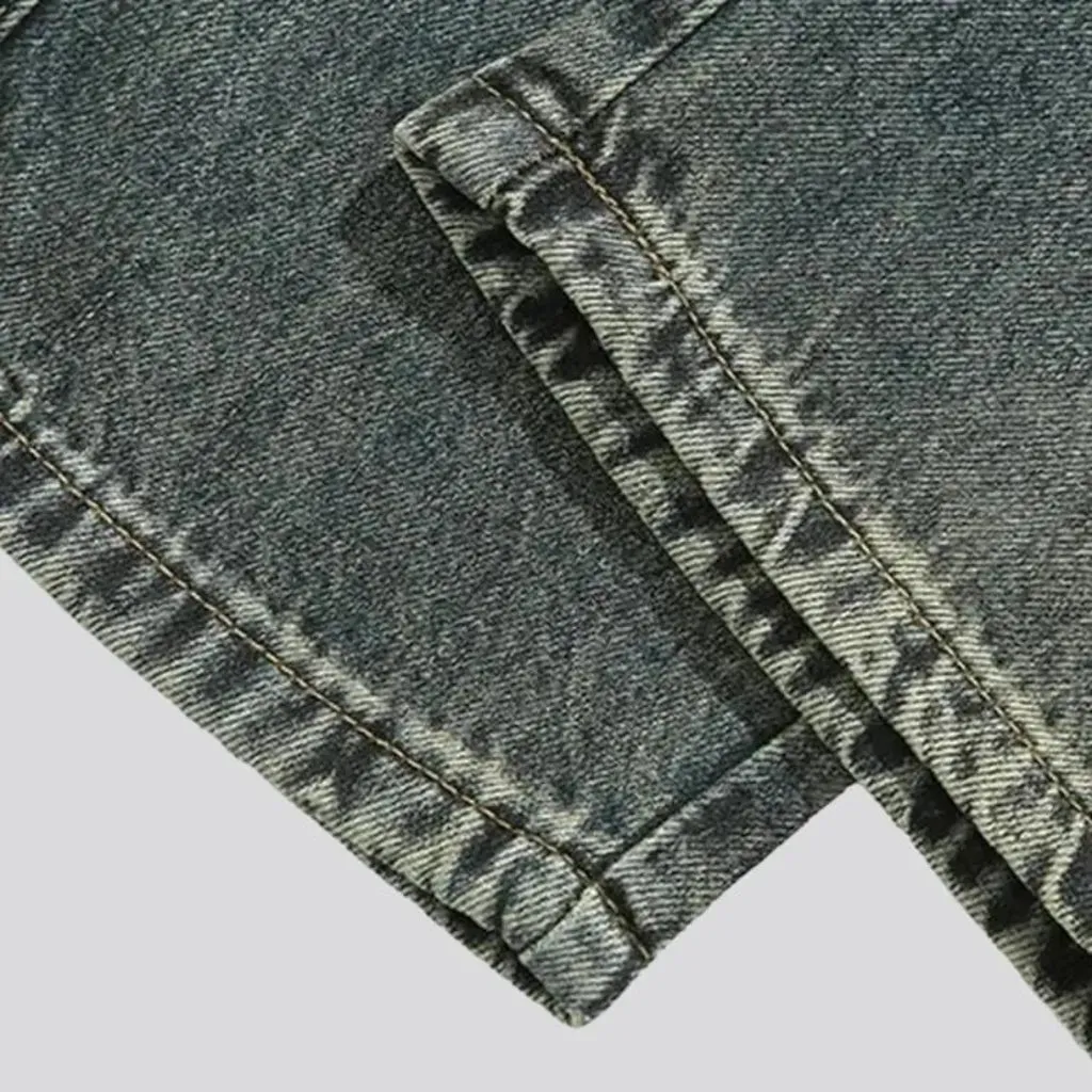 Aged jeans
 for men