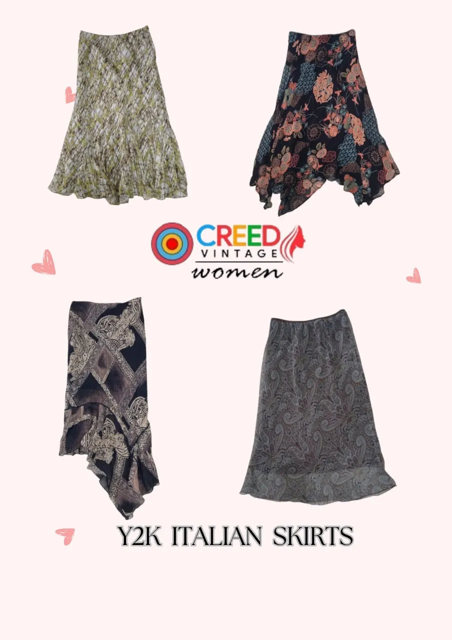 CR2806 Y2K Italian Skirts - 11 Pcs