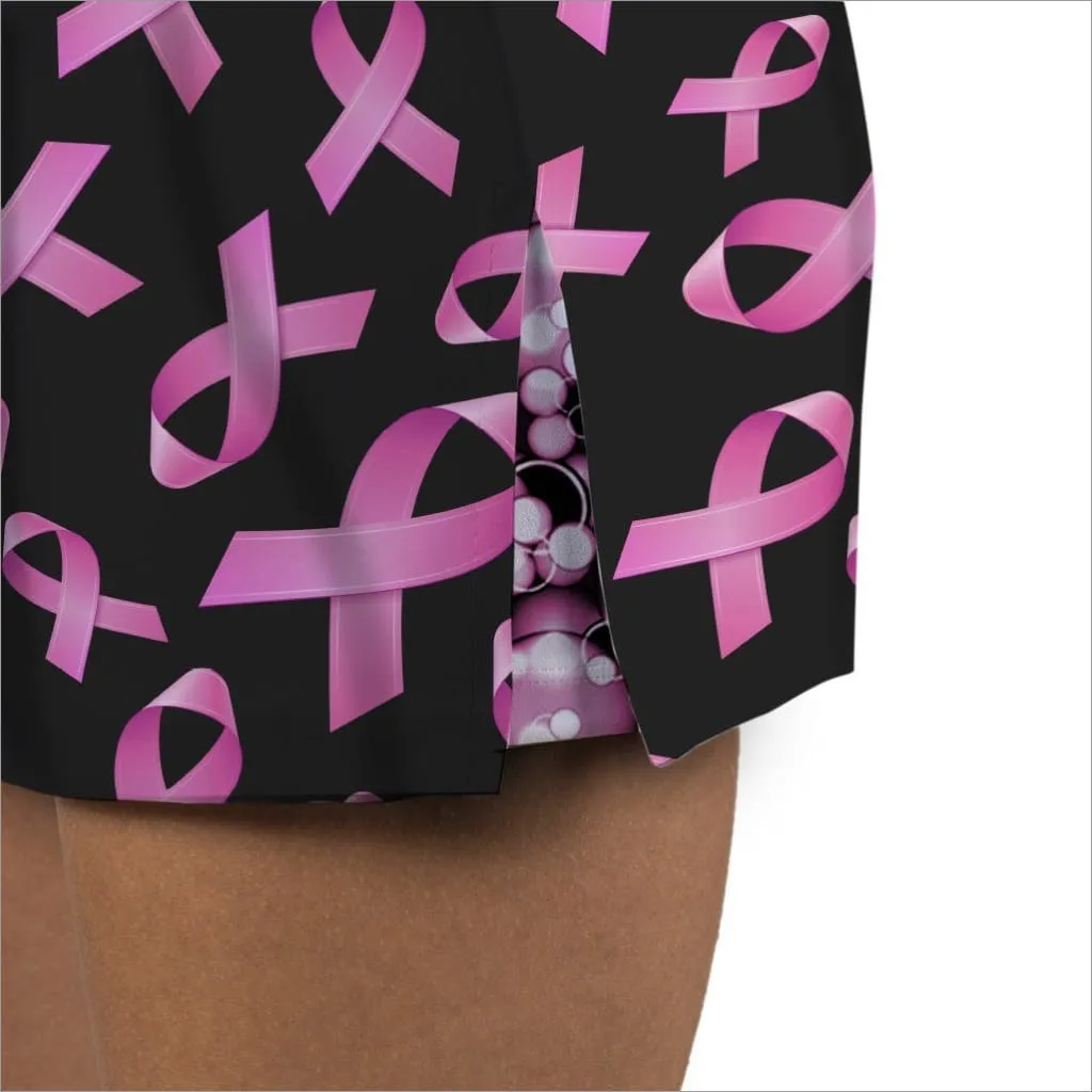 CURE BREAST CANCER BLACK SKORT