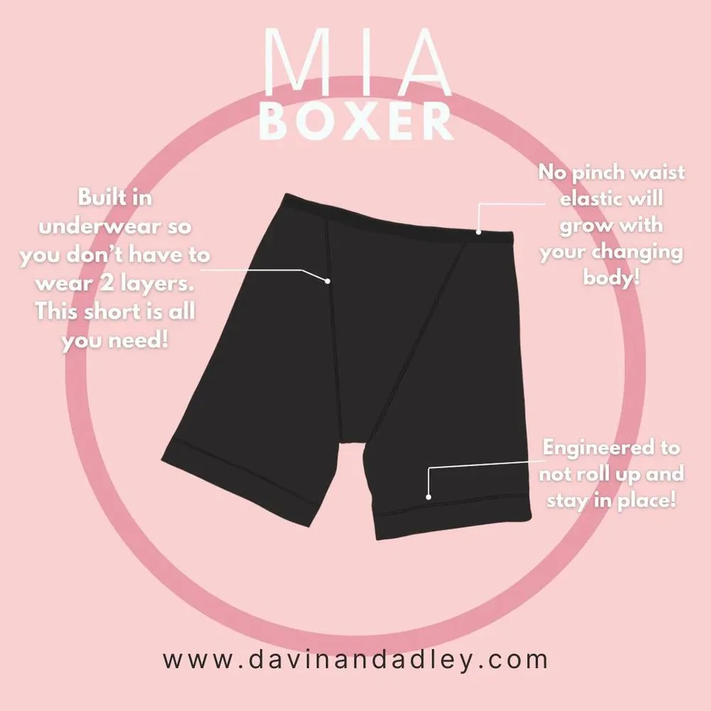 Davin & Adley Mia Maternity Boxer Shorts