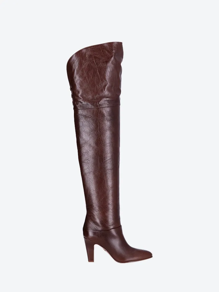 Eve leather over the knee boots