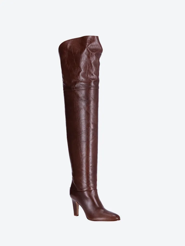 Eve leather over the knee boots