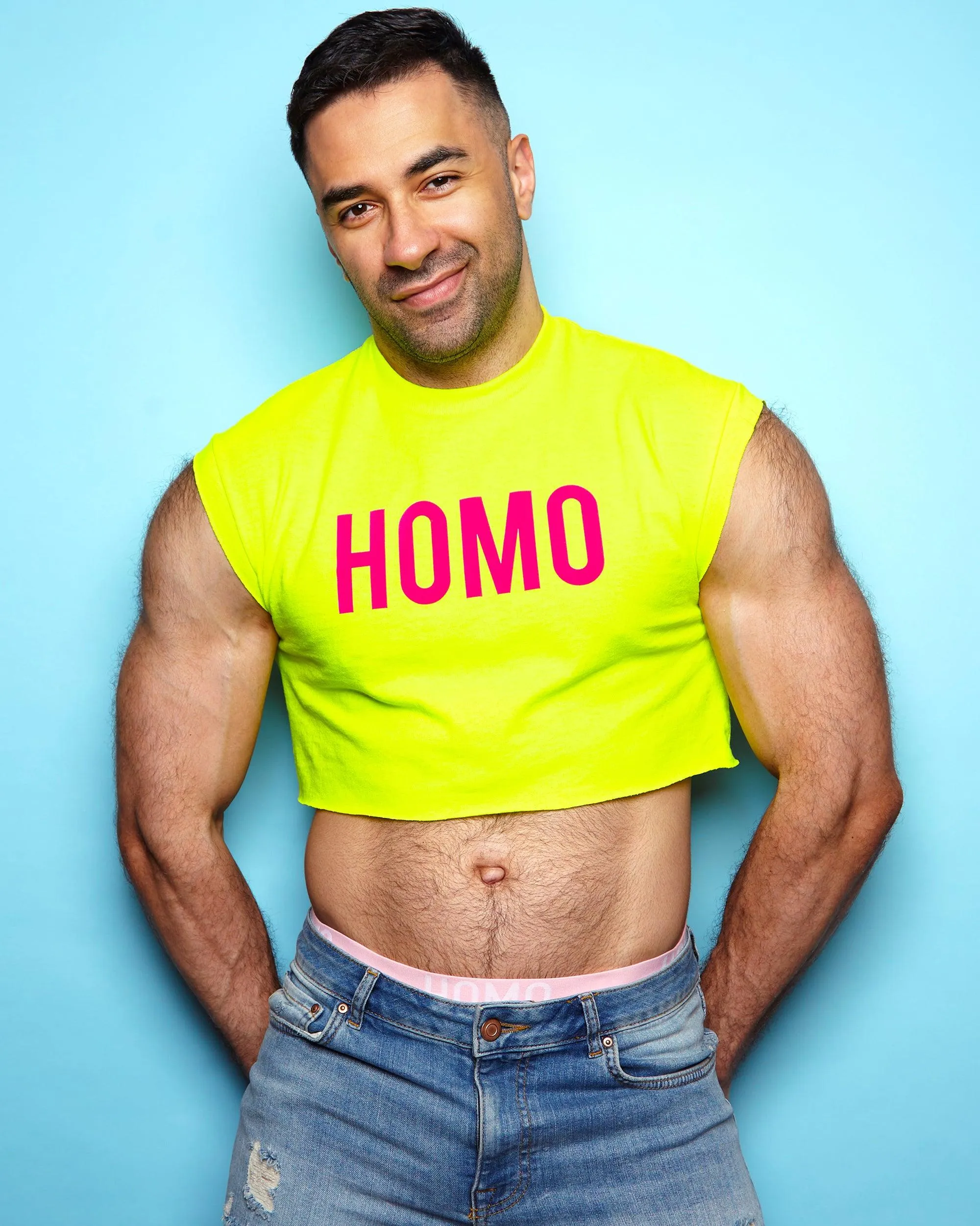 Fluorescent HOMO - fluorescent yellow crop