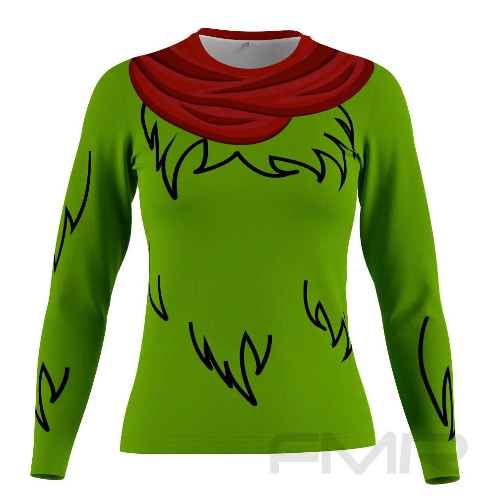 FMR Green Women's Performance Long Sleeve Shirt