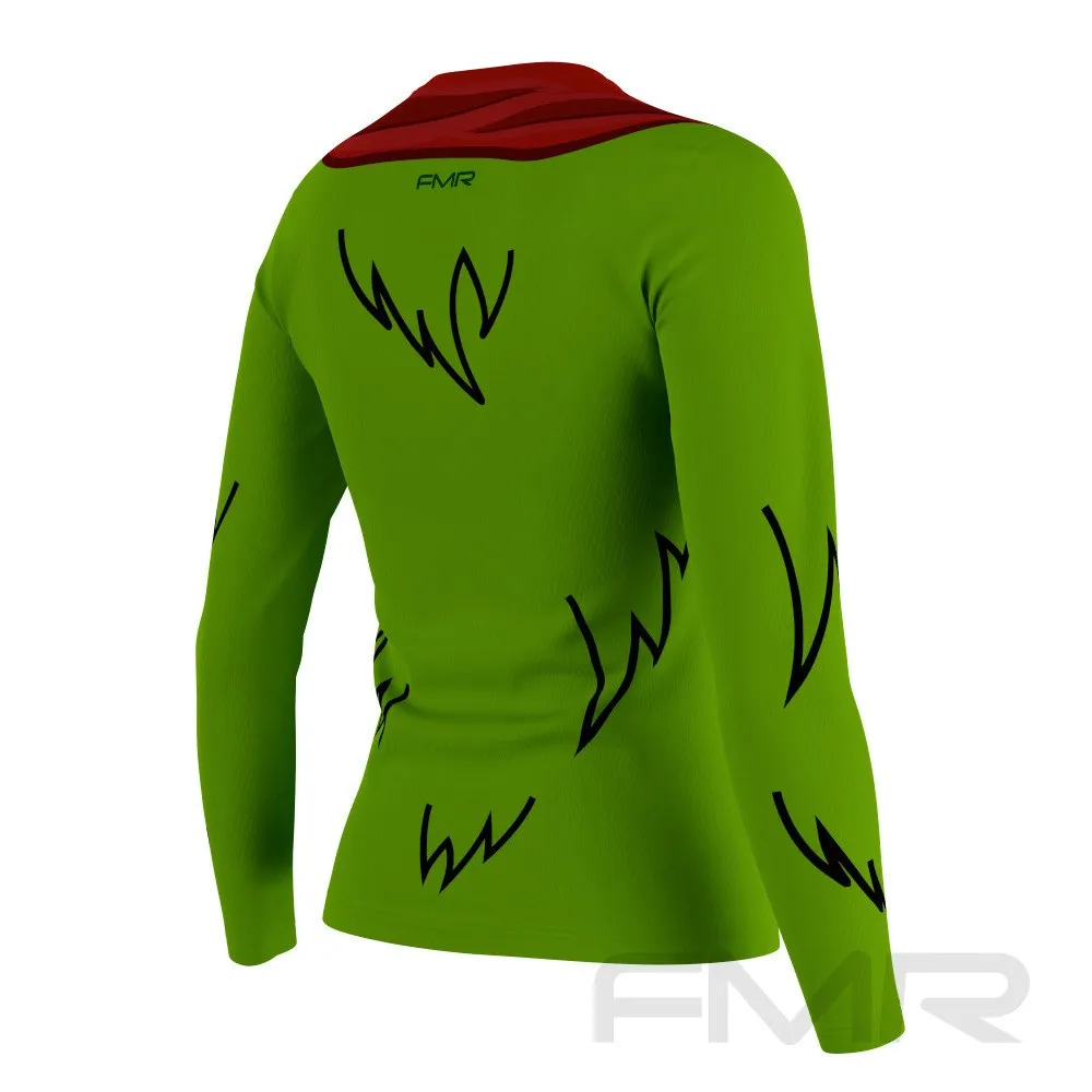 FMR Green Women's Performance Long Sleeve Shirt