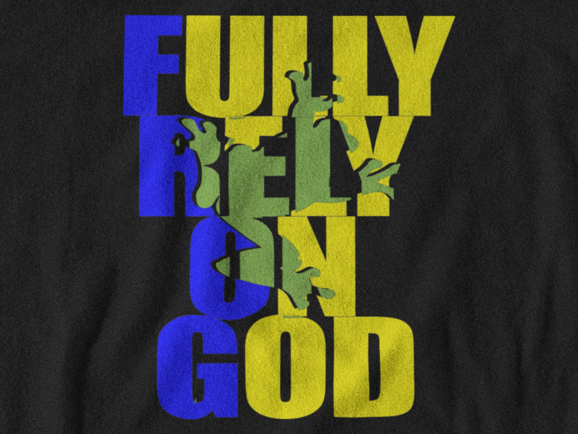 (F.R.O.G) Fully Rely on God Black Women’s T-Shirt