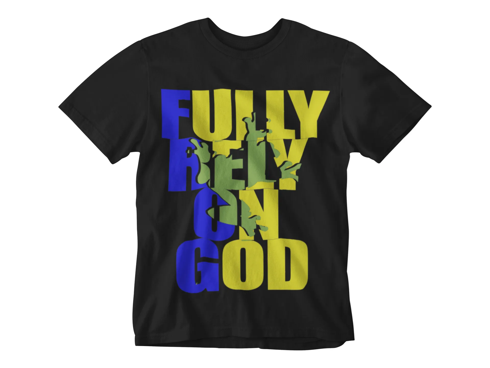 (F.R.O.G) Fully Rely on God Black Women’s T-Shirt