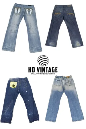 HD272 Men Premium Baggy Jeans - 14 pcs