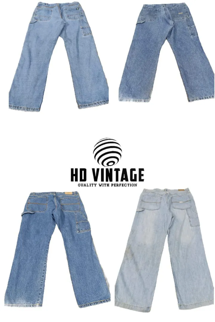 HD484 Men Denim Carpenter Jeans - 13 pcs