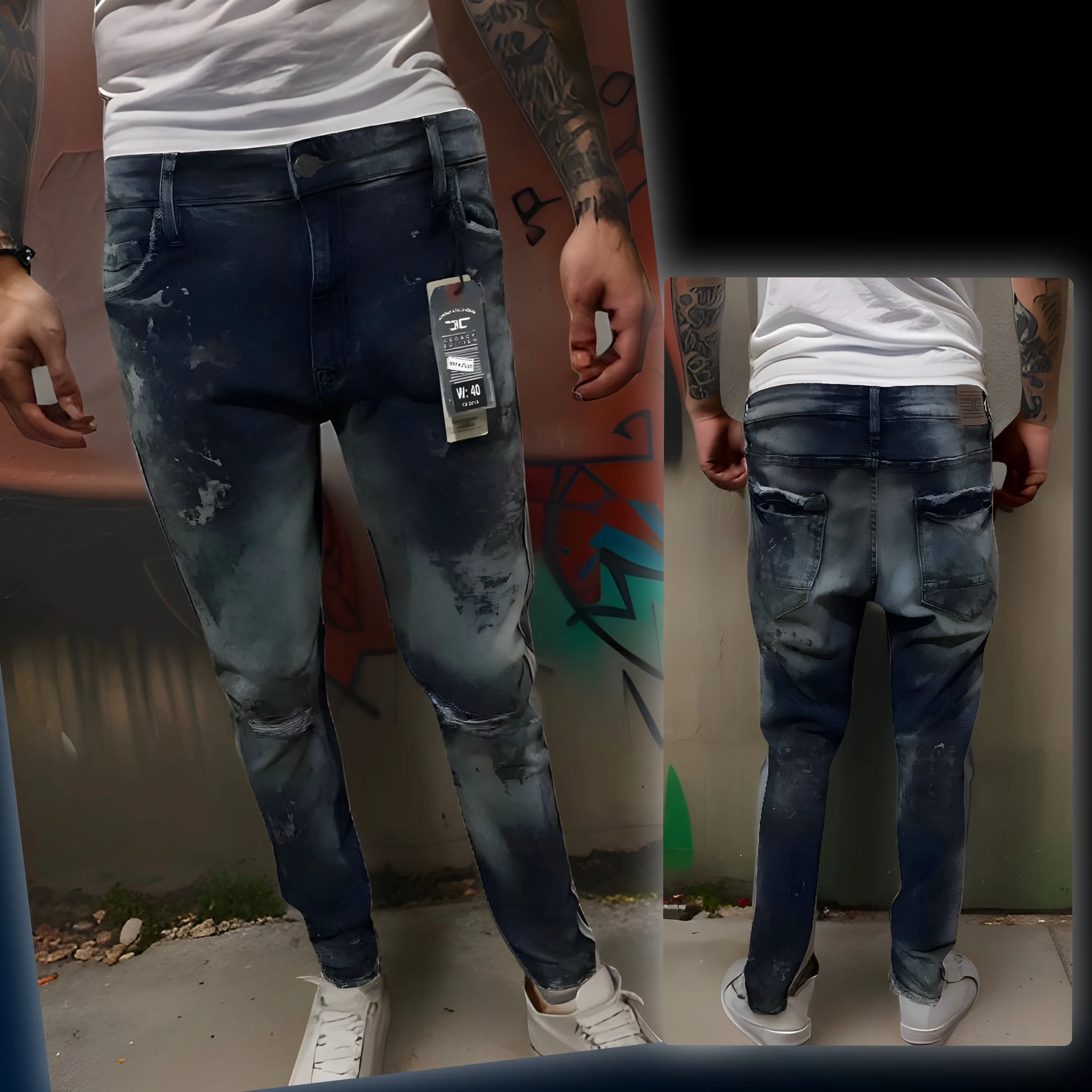 ^JORDAN CRAIG^ *LEGACY & SEAN EDITION* DENIM JEANS FOR MEN