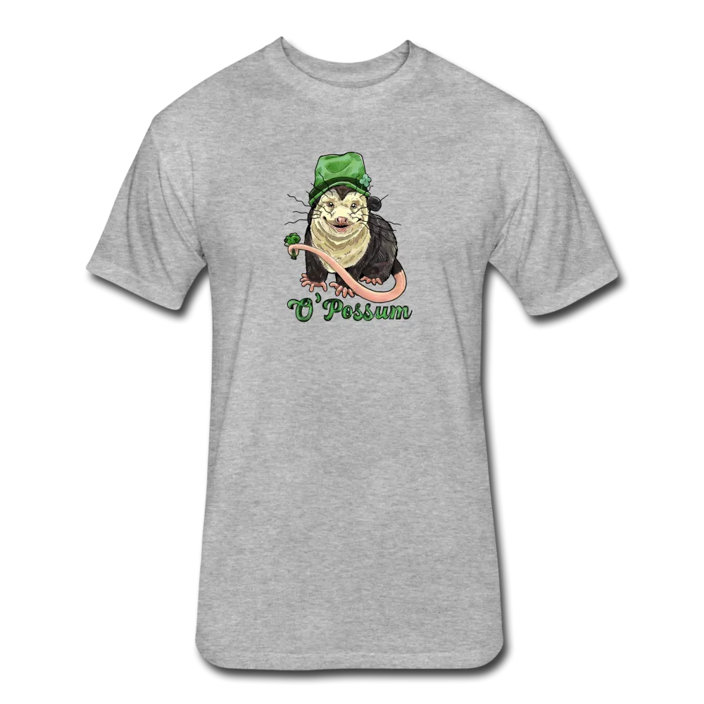 Lucky O’Possum Fitted Cotton/Poly T-Shirt