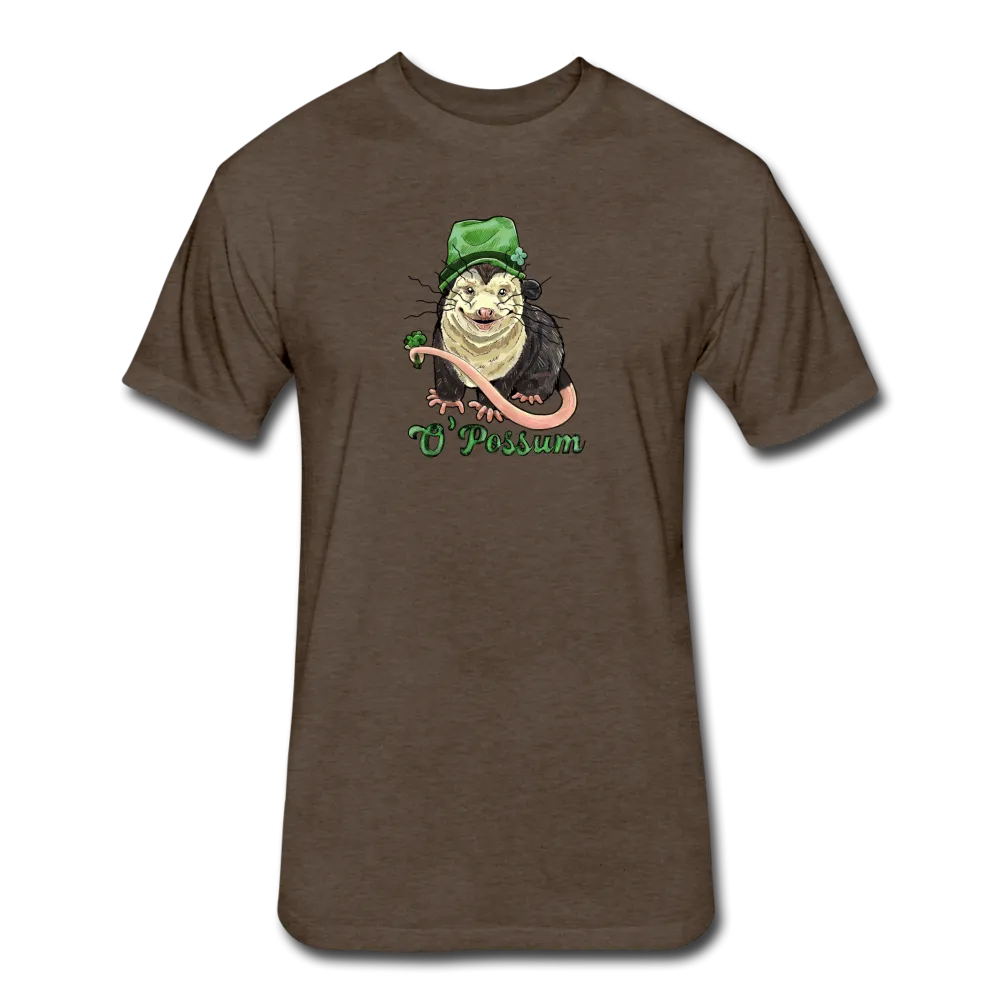 Lucky O’Possum Fitted Cotton/Poly T-Shirt