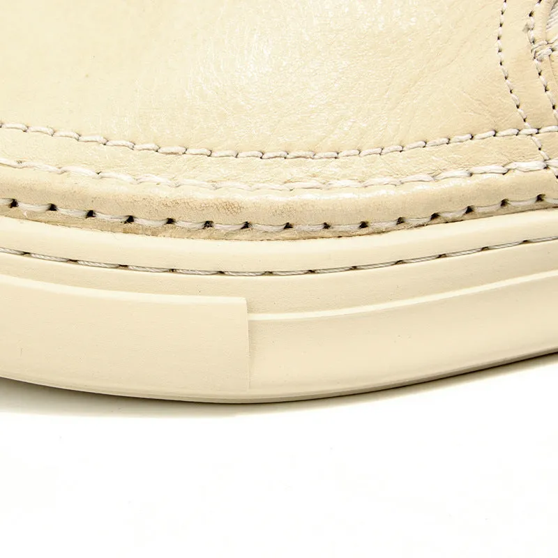 Lux Cow Leather Slip-on Loafers