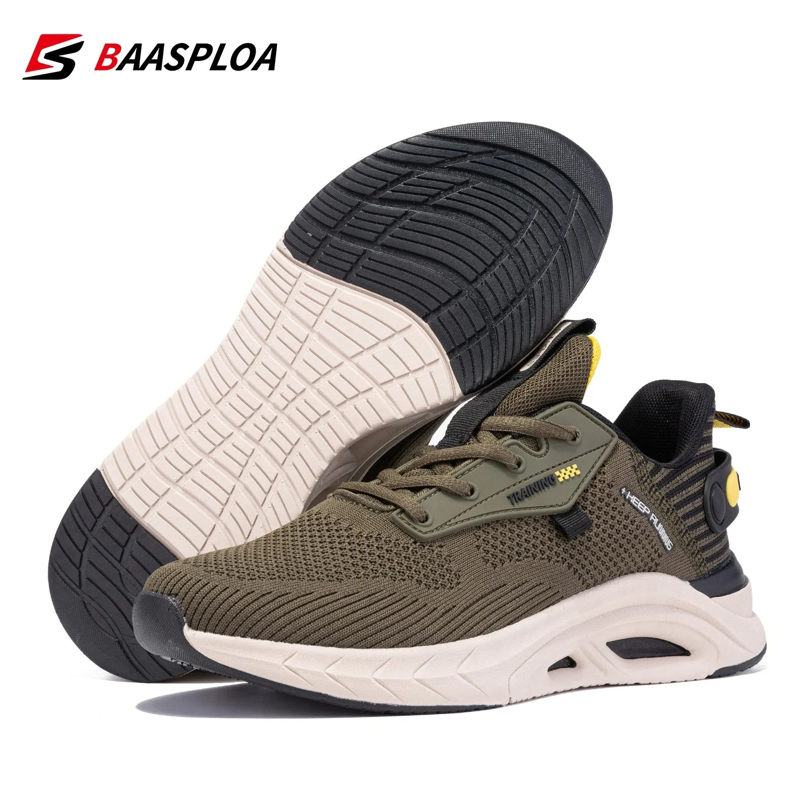 Men's Sneaker Breathable Running Shoes Casual Sneaker Original Light Shock Absorption Male Tennis Shoes