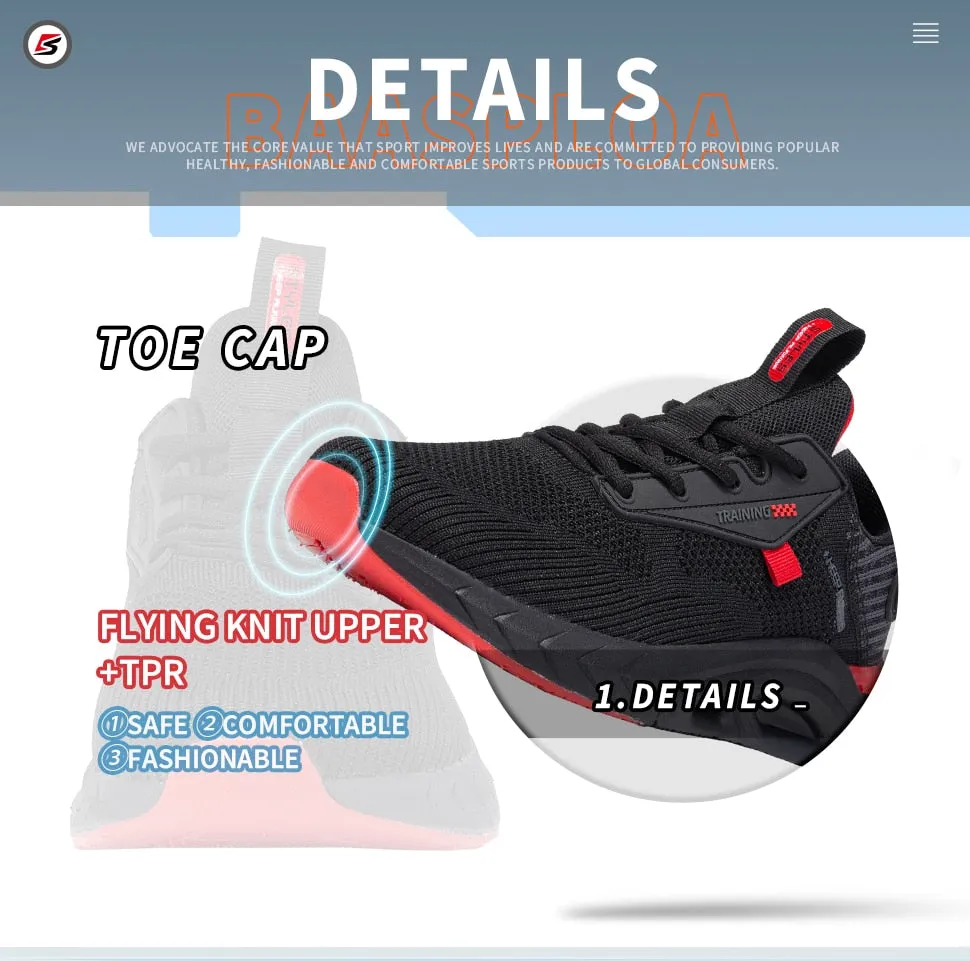 Men's Sneaker Breathable Running Shoes Casual Sneaker Original Light Shock Absorption Male Tennis Shoes