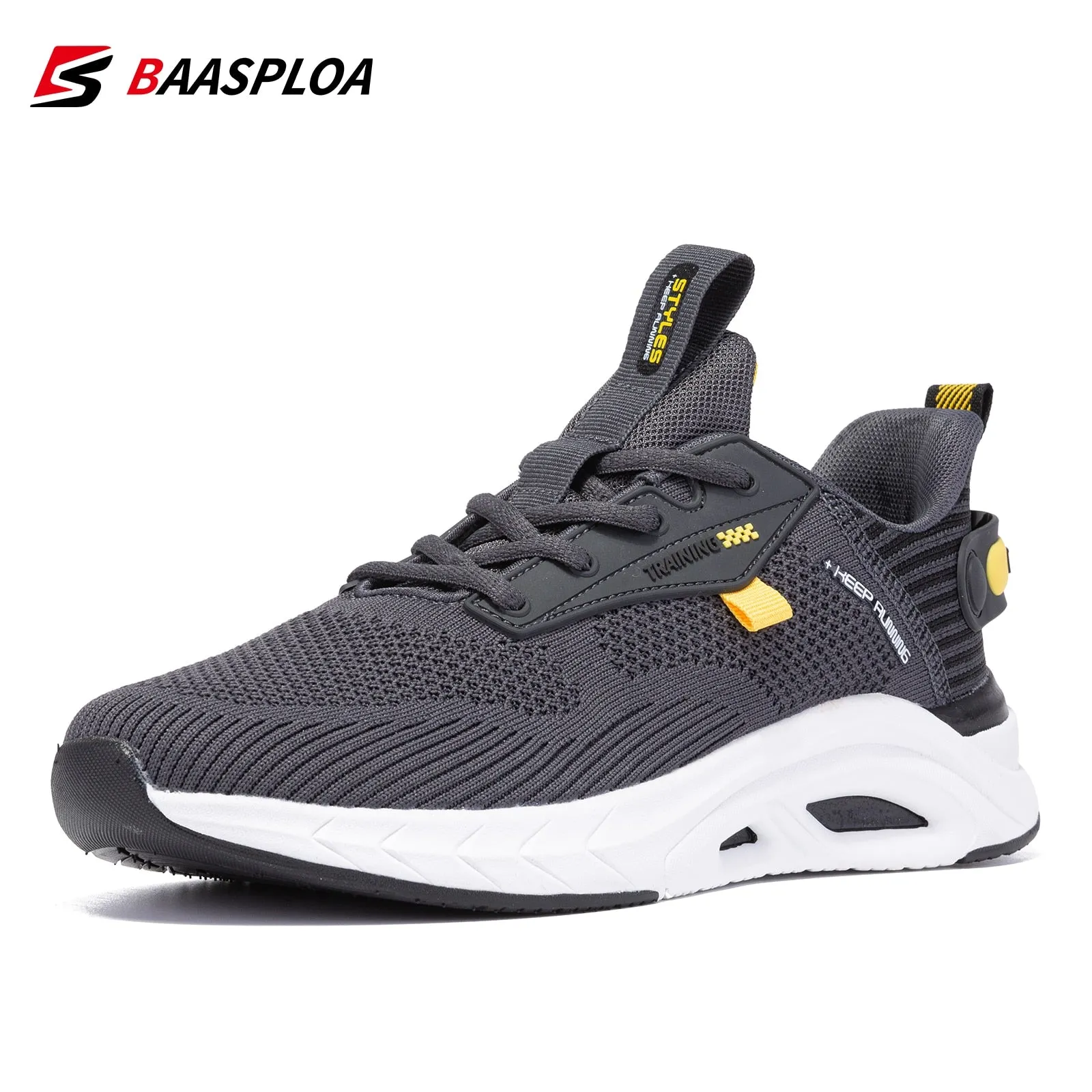 Men's Sneaker Breathable Running Shoes Casual Sneaker Original Light Shock Absorption Male Tennis Shoes