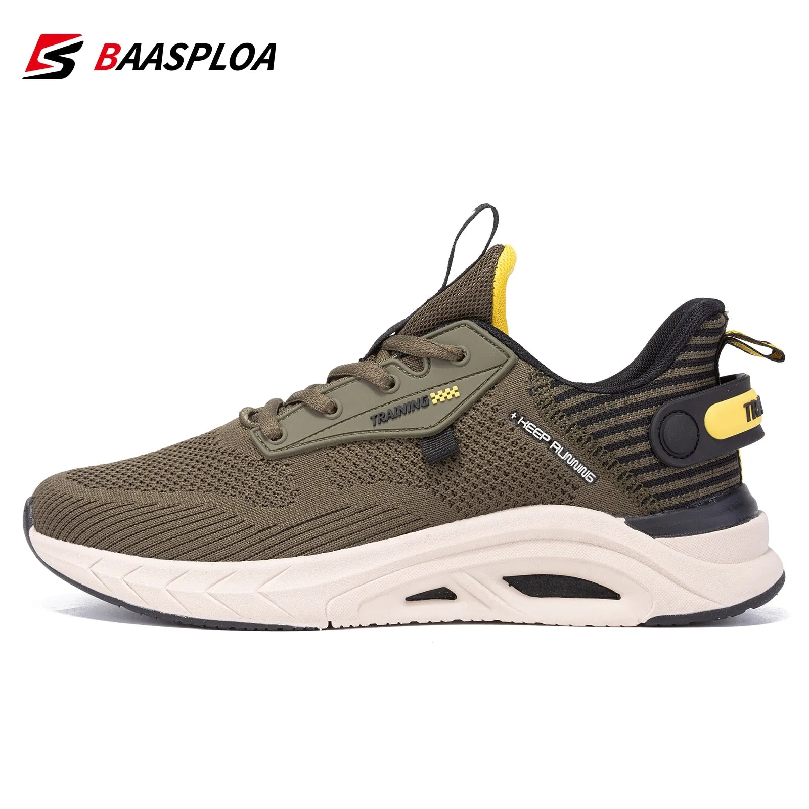 Men's Sneaker Breathable Running Shoes Casual Sneaker Original Light Shock Absorption Male Tennis Shoes