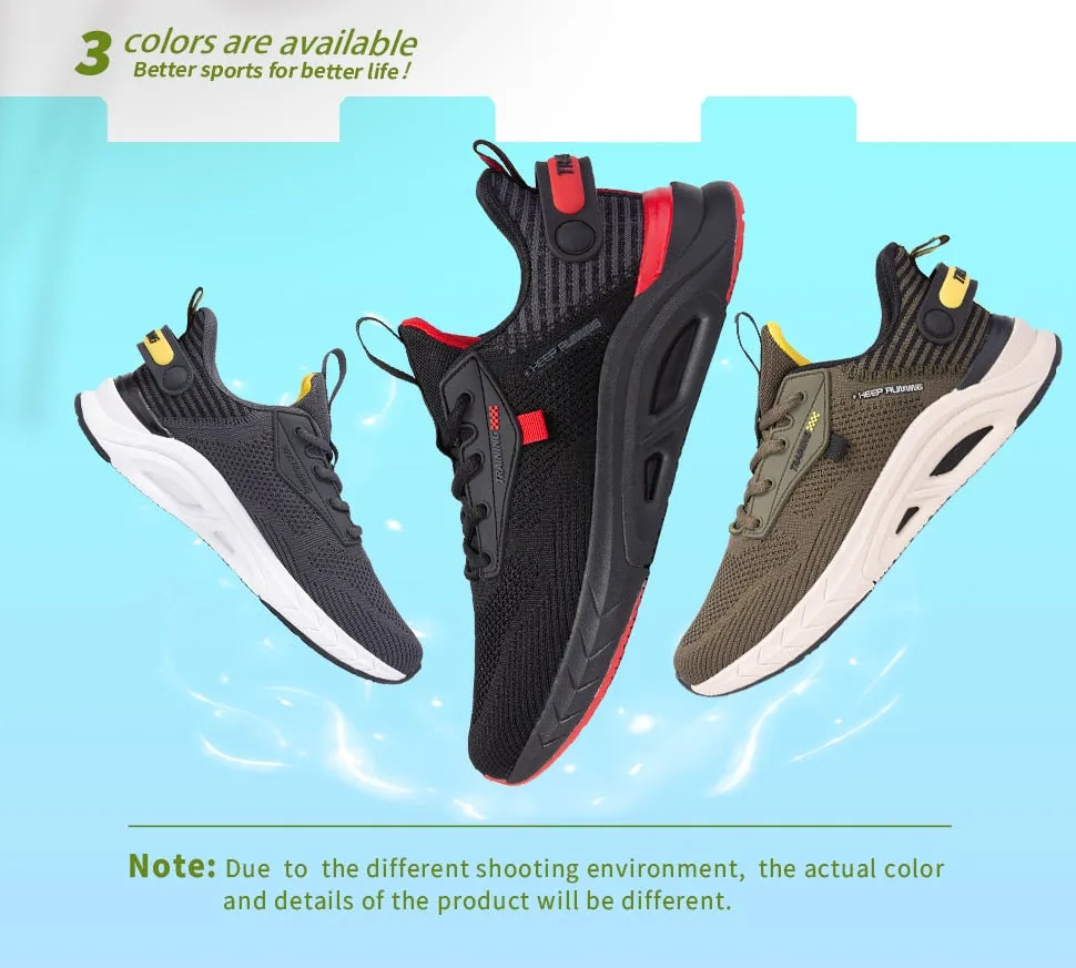 Men's Sneaker Breathable Running Shoes Casual Sneaker Original Light Shock Absorption Male Tennis Shoes