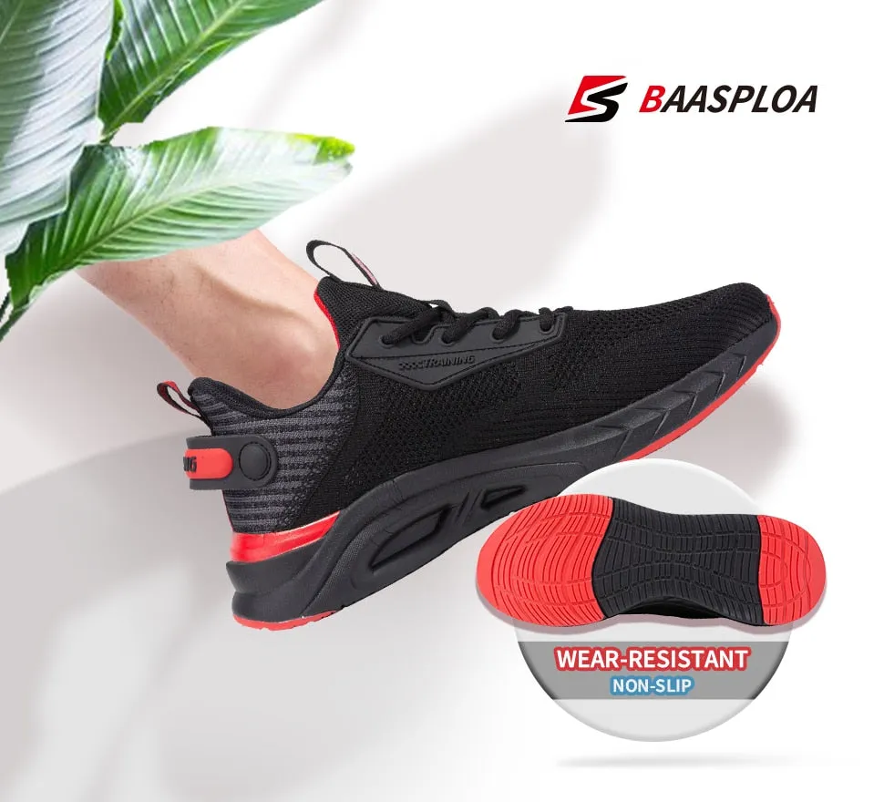 Men's Sneaker Breathable Running Shoes Casual Sneaker Original Light Shock Absorption Male Tennis Shoes