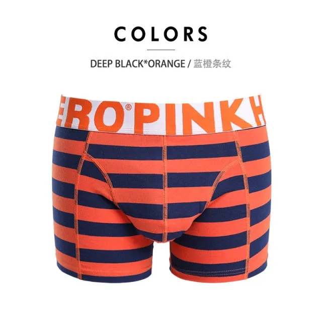 Men's Stripe Fashion Male Underpants boxer mens underwear boxers boxershorts Trunks