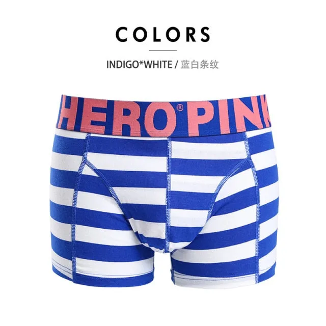 Men's Stripe Fashion Male Underpants boxer mens underwear boxers boxershorts Trunks