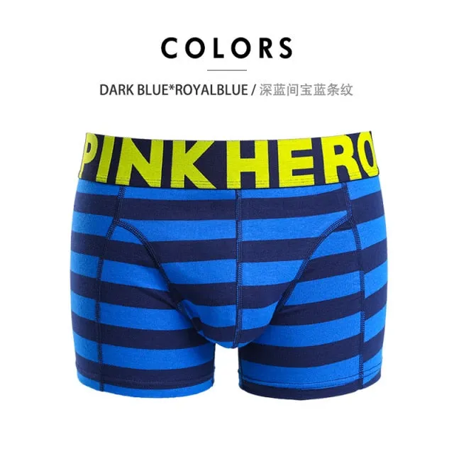 Men's Stripe Fashion Male Underpants boxer mens underwear boxers boxershorts Trunks