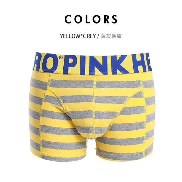 Men's Stripe Fashion Male Underpants boxer mens underwear boxers boxershorts Trunks