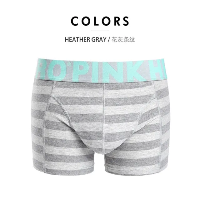 Men's Stripe Fashion Male Underpants boxer mens underwear boxers boxershorts Trunks