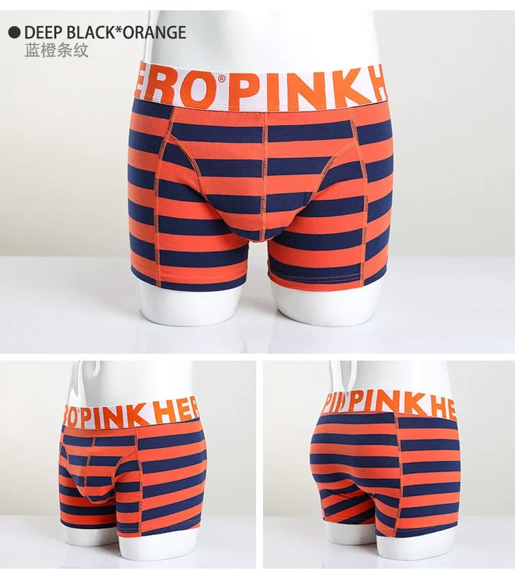 Men's Stripe Fashion Male Underpants boxer mens underwear boxers boxershorts Trunks