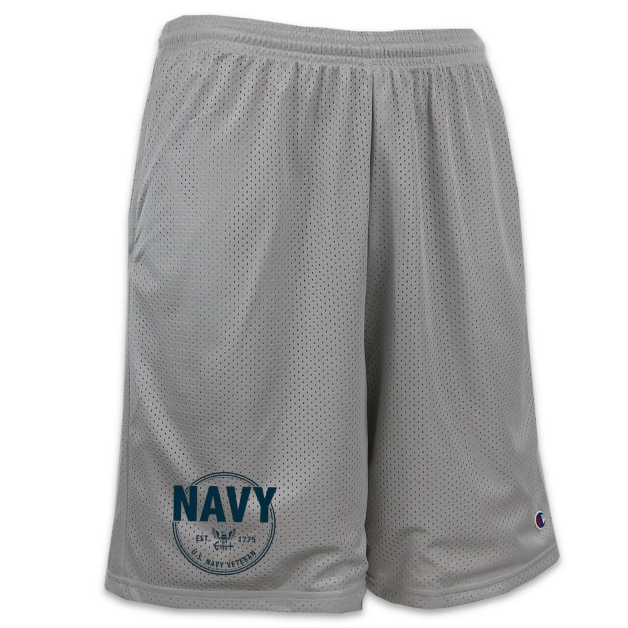 Navy Champion Veteran Mesh Short