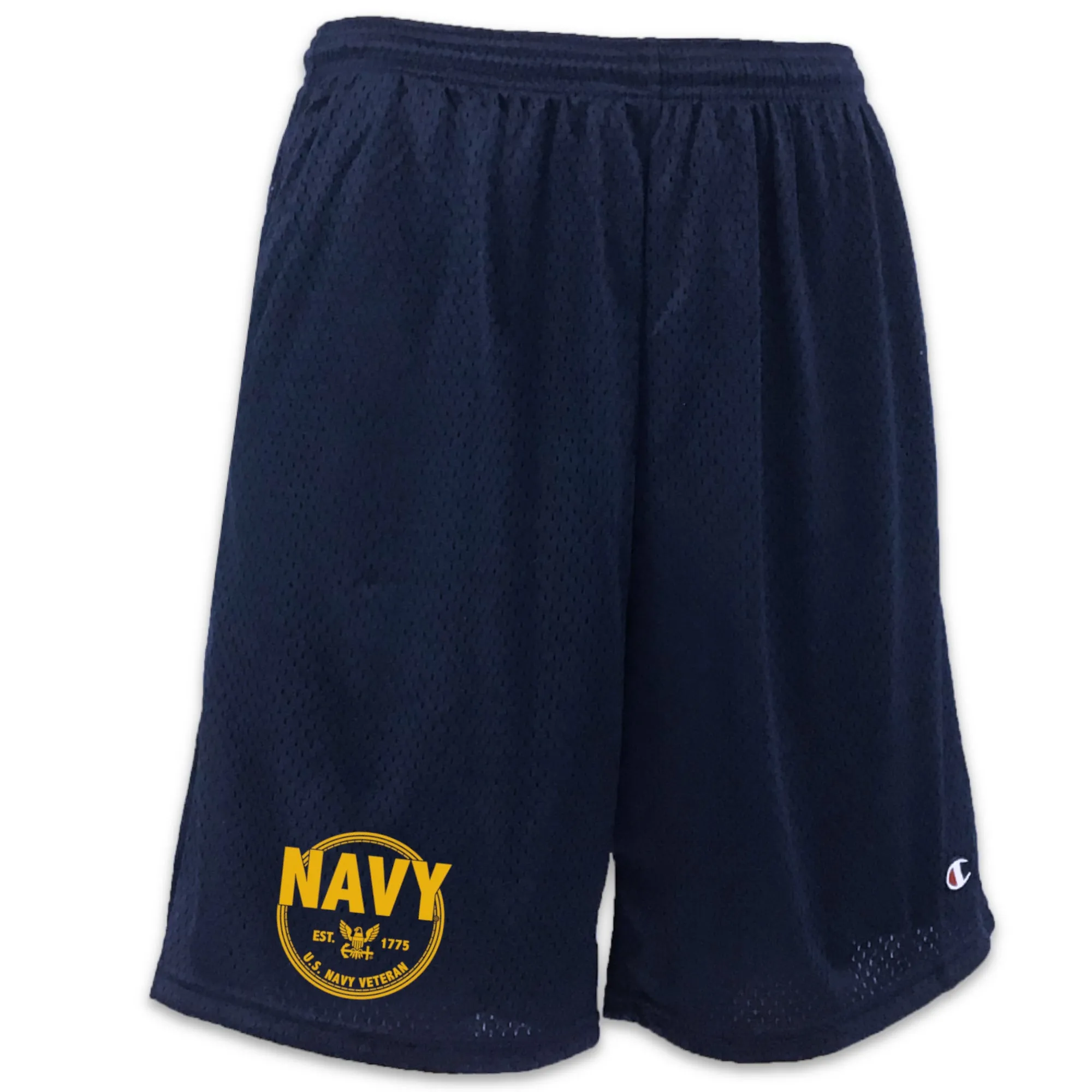 Navy Champion Veteran Mesh Short