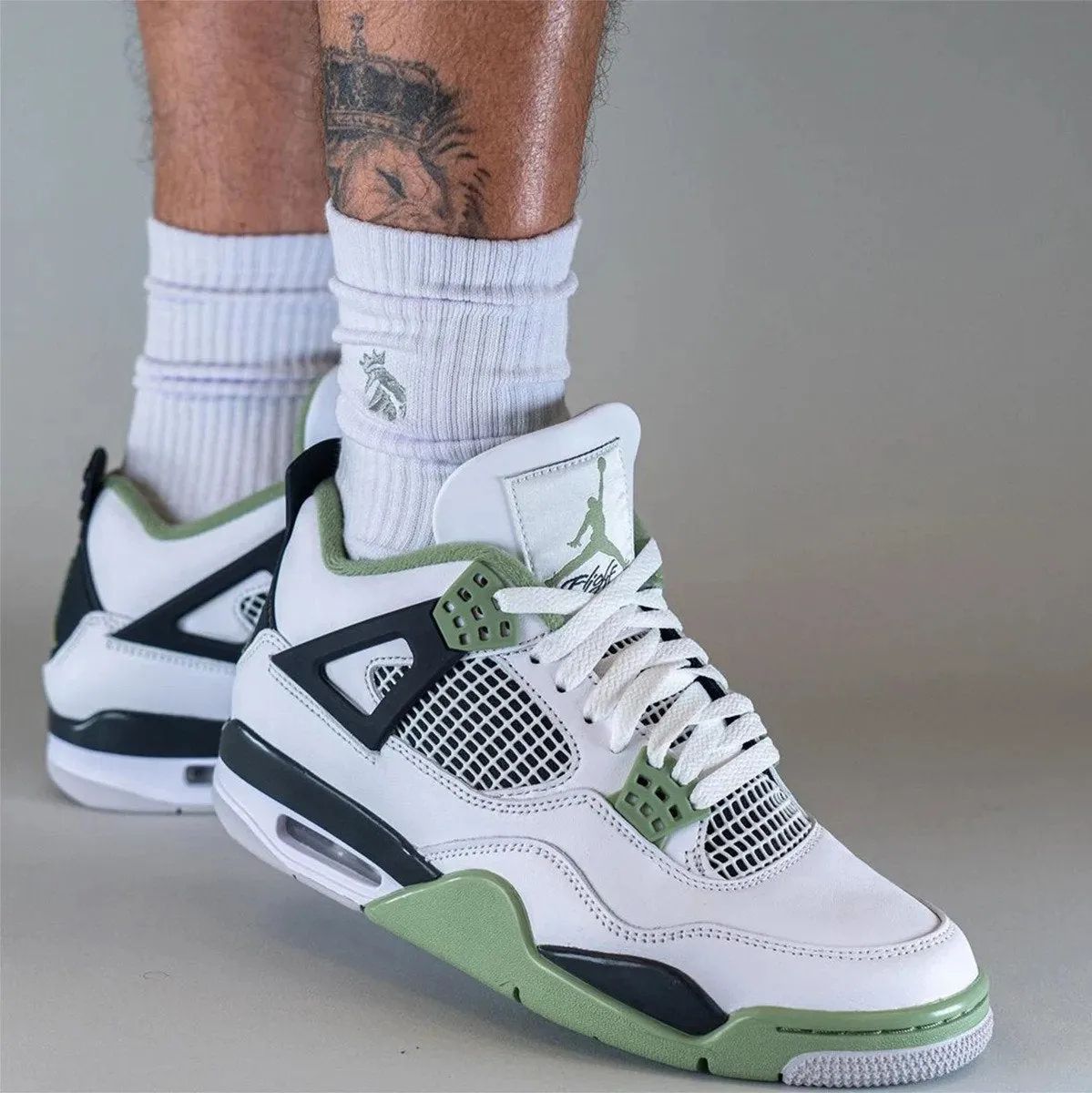 Nike Air Jordan 4 Retro Seafoam Women's