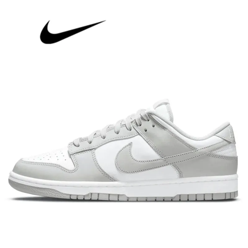 Nike Dunk Retro Black White Skateboarding Shoes - Classics for Men & Women, Genuine Leather, Non-Slip, Comfortable SB Running Sneakers