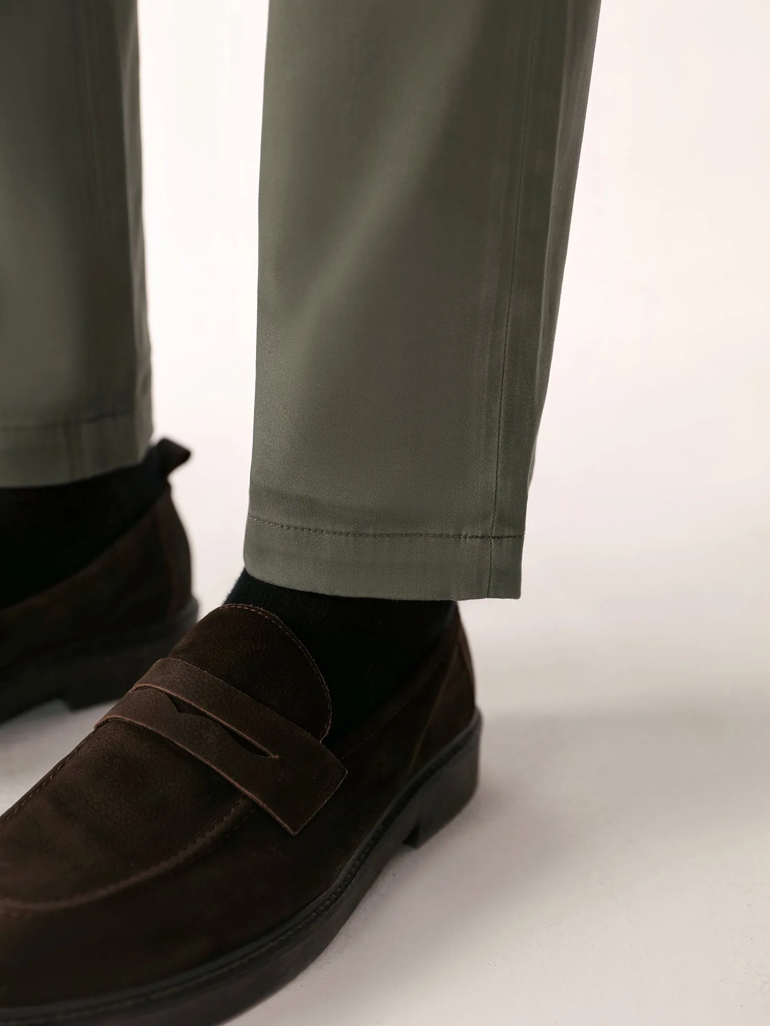 Olive Slim Fit Chino