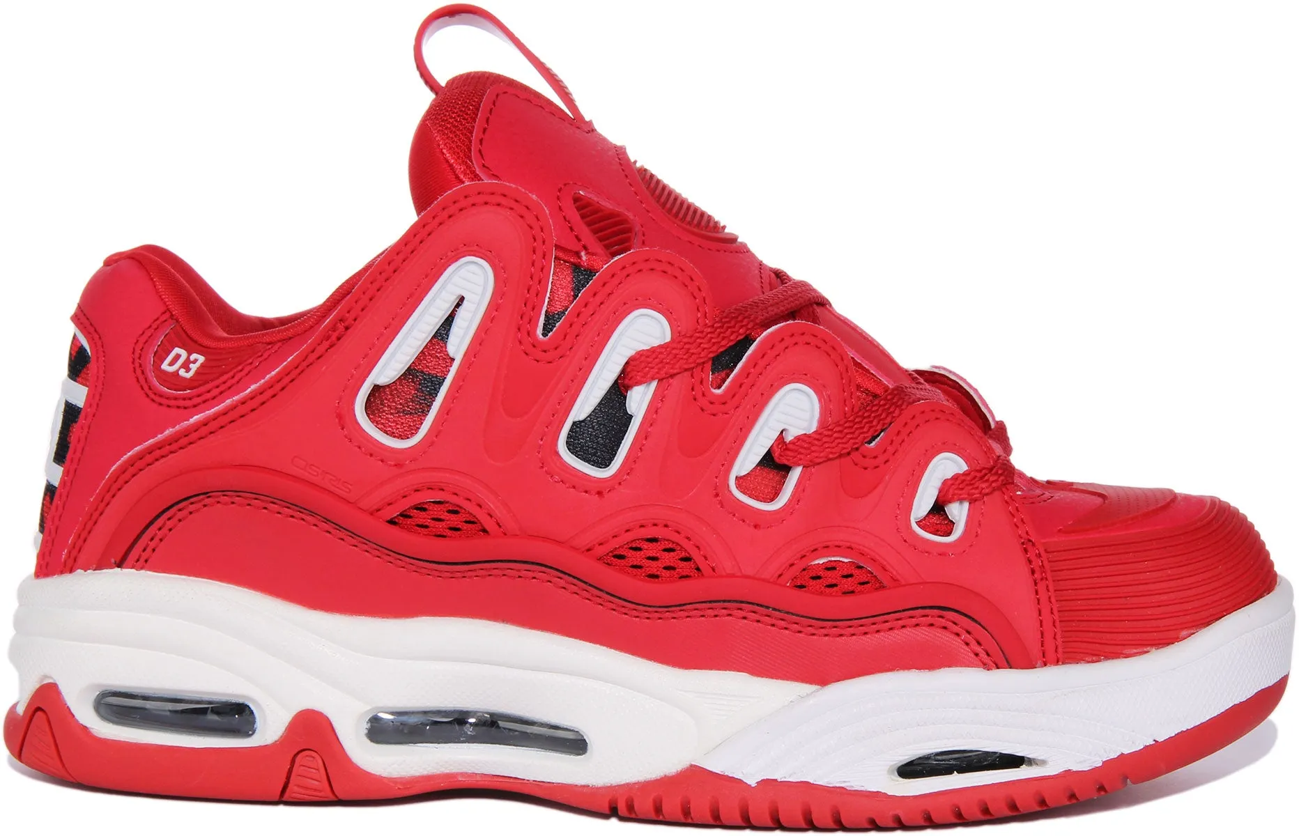 Osiris D3 2001 In Red White For Men