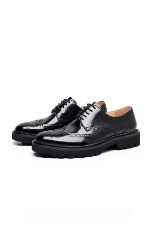 Refined Lace-Up Men's Dress Shoes