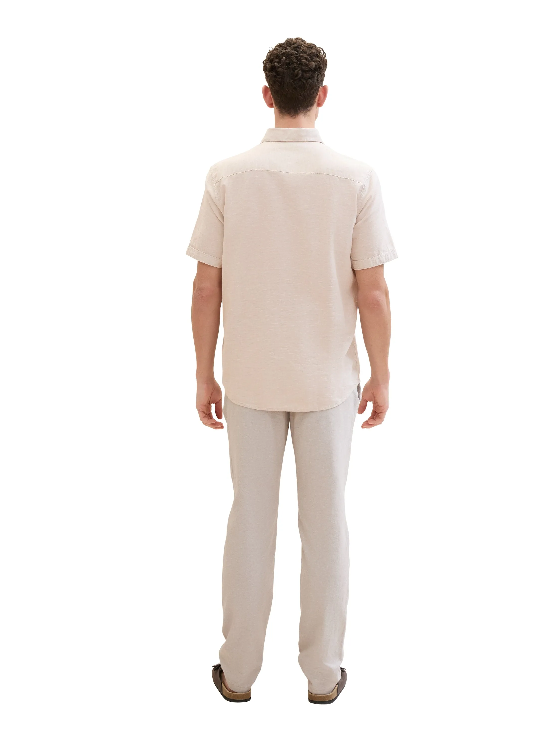 REGULAR COTTON LINEN CHINO