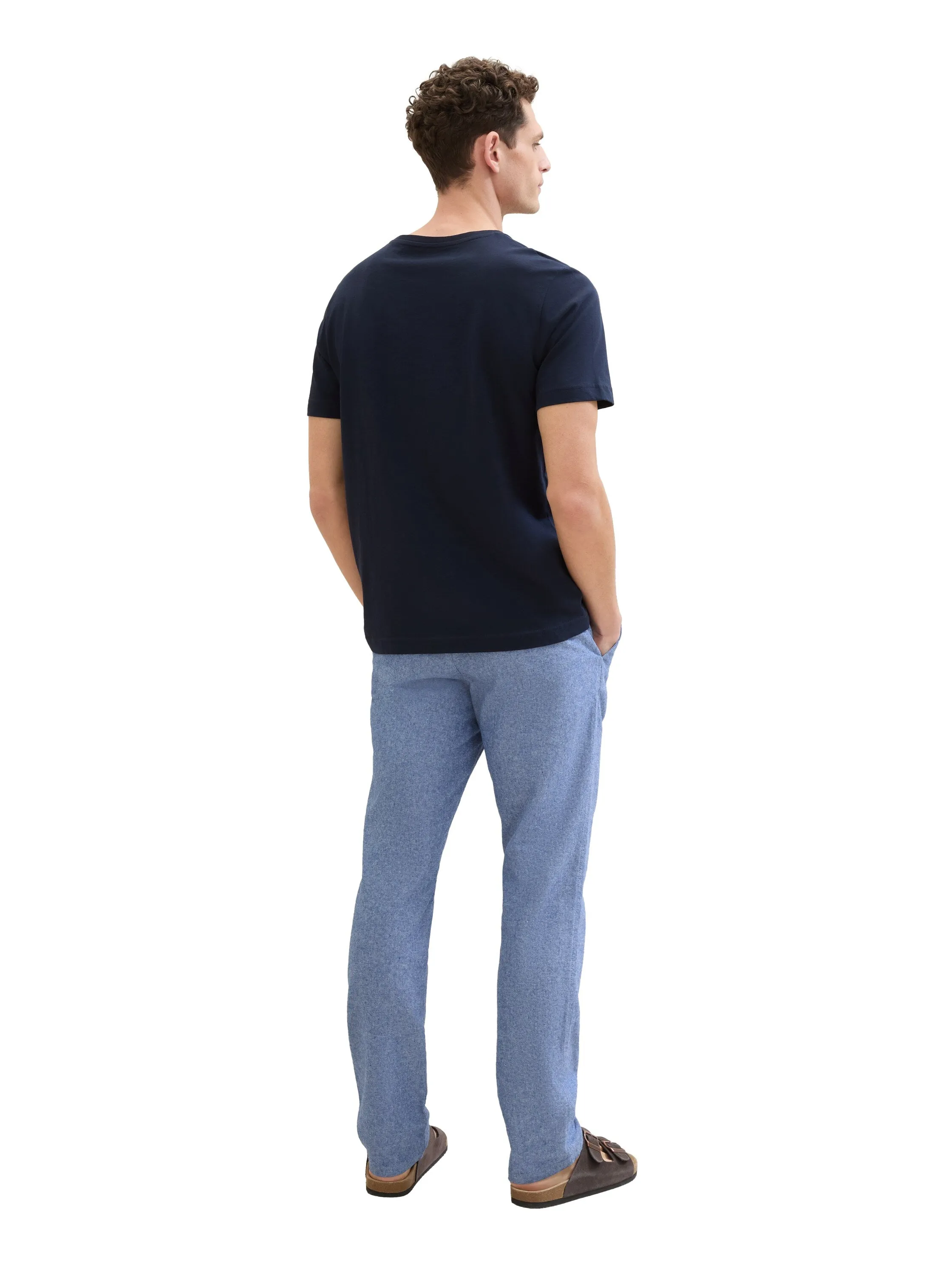 REGULAR COTTON LINEN CHINO