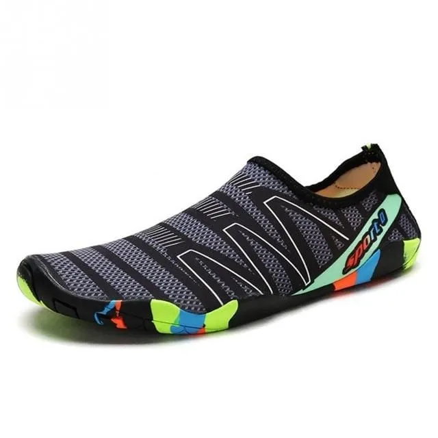 Sneakers Swimming Sports Aqua Seaside Beach Surfing Slippers Upstream Light Athletic Footwear