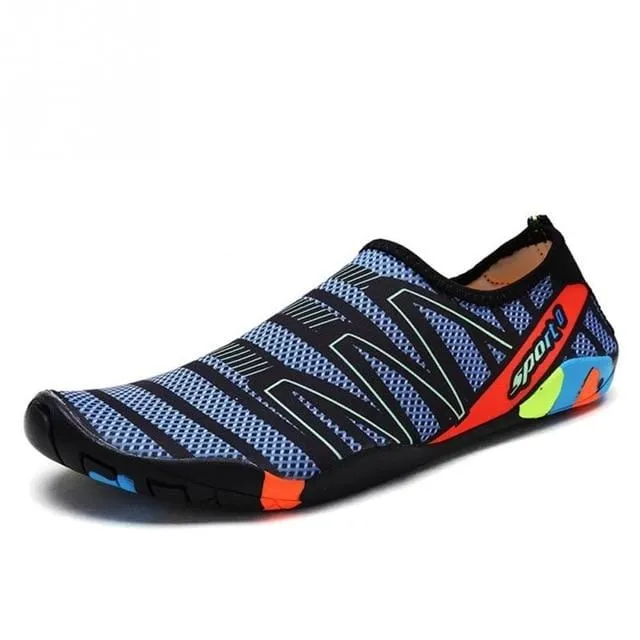 Sneakers Swimming Sports Aqua Seaside Beach Surfing Slippers Upstream Light Athletic Footwear