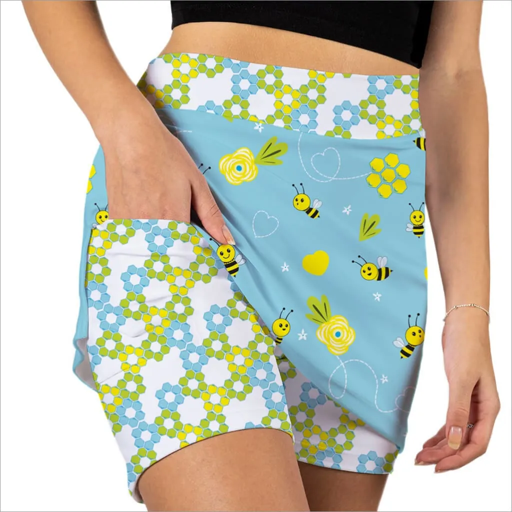 SWEET BEE SKORT FOR WOMEN