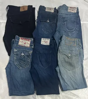 True Religion men  jeans 15 pieces