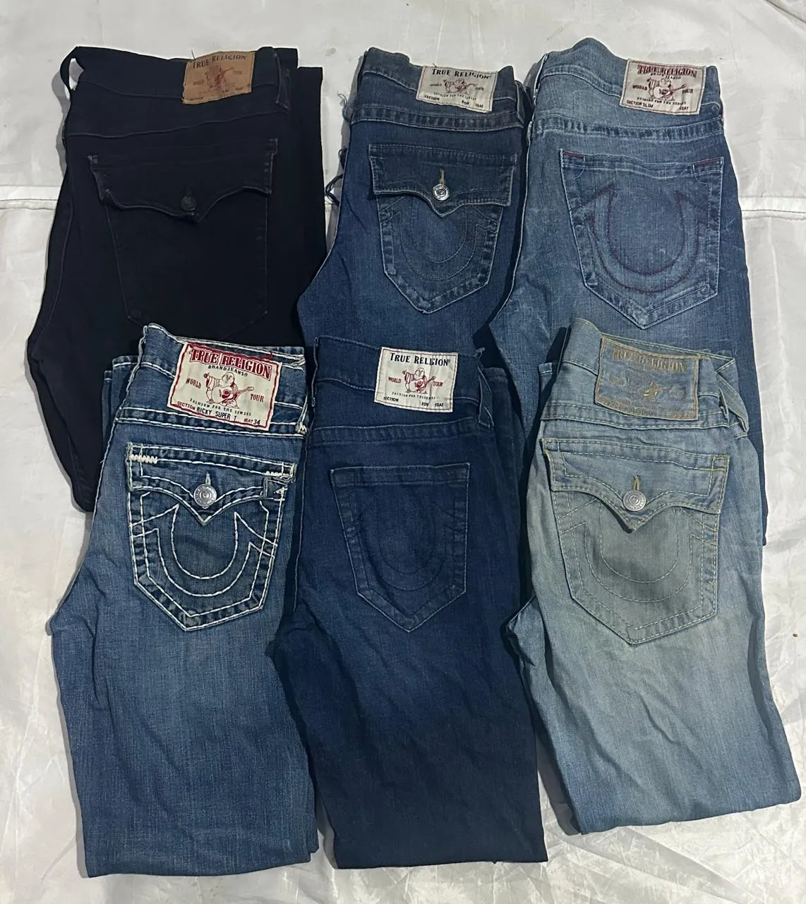 True Religion men  jeans 15 pieces