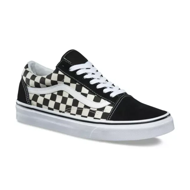 Unisex Old Skool - Primary Check Black/White