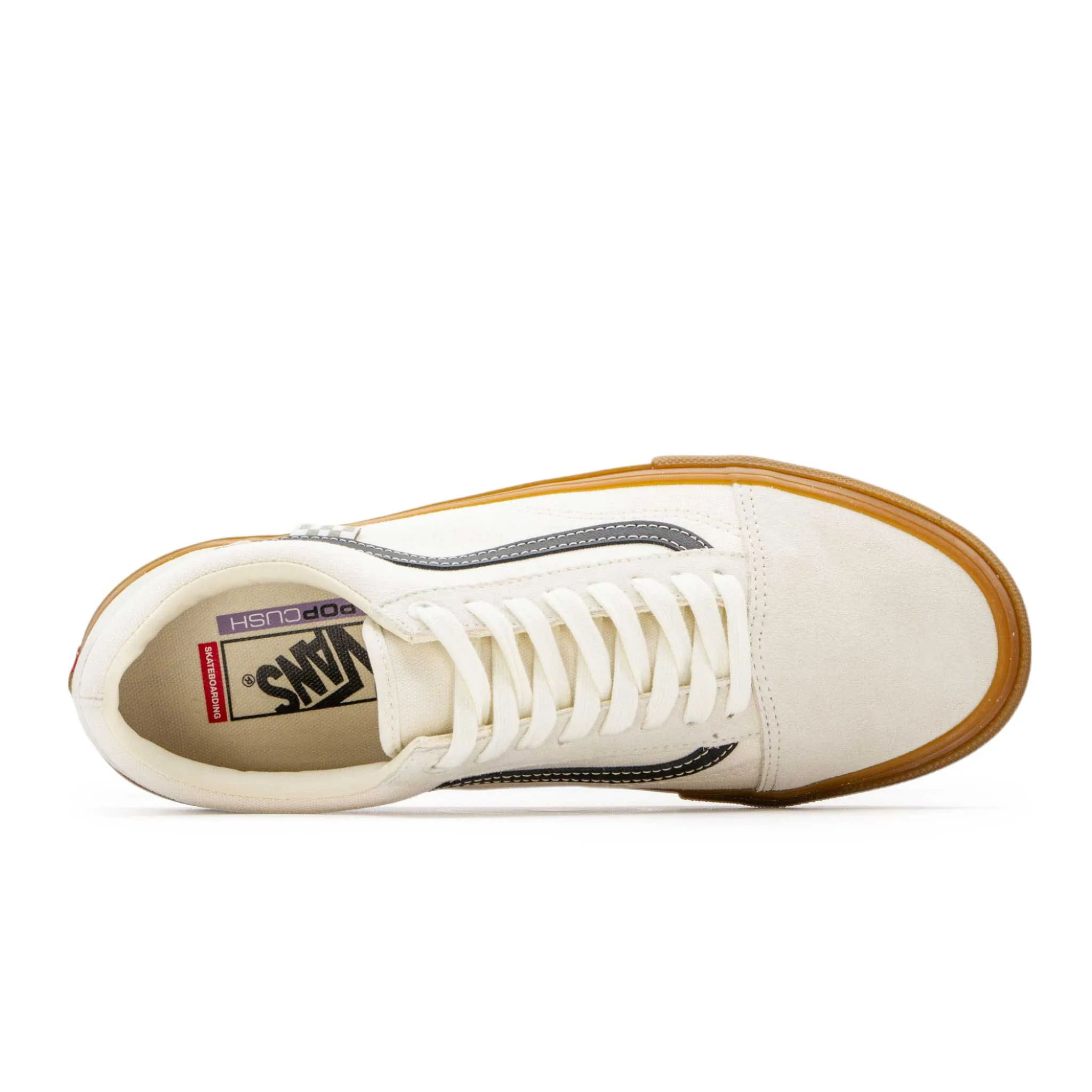 Vans Skate Old Skool Shoes - Marshmallow/Gum