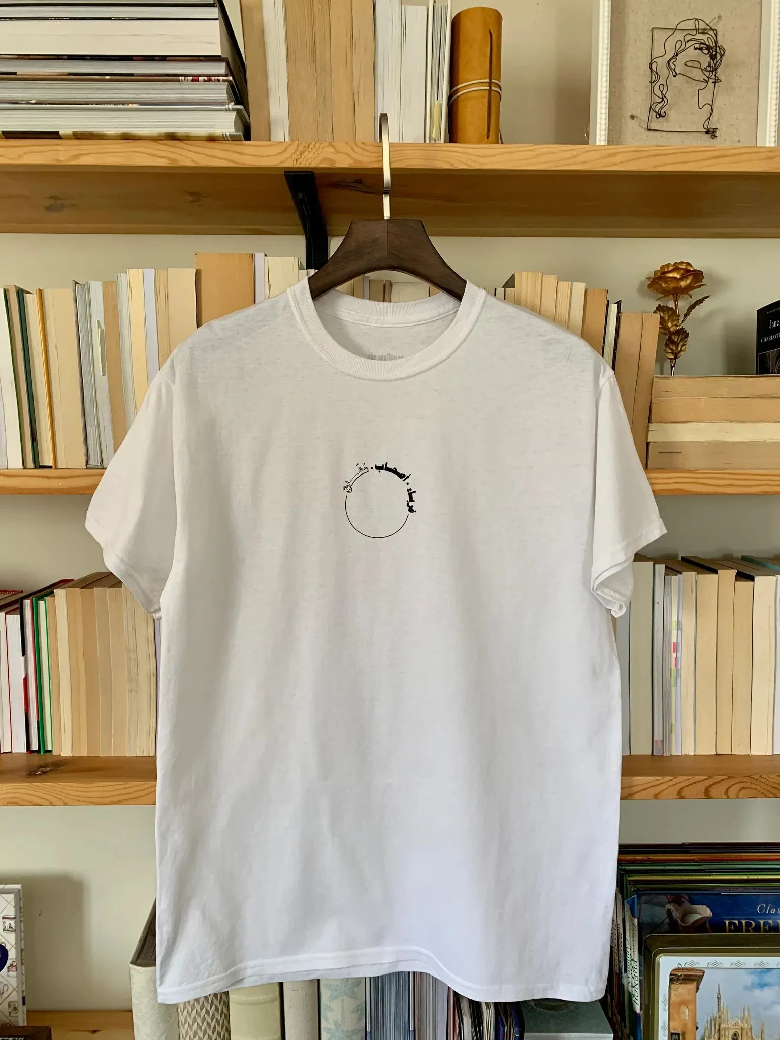 White Summer Love Loop Tee