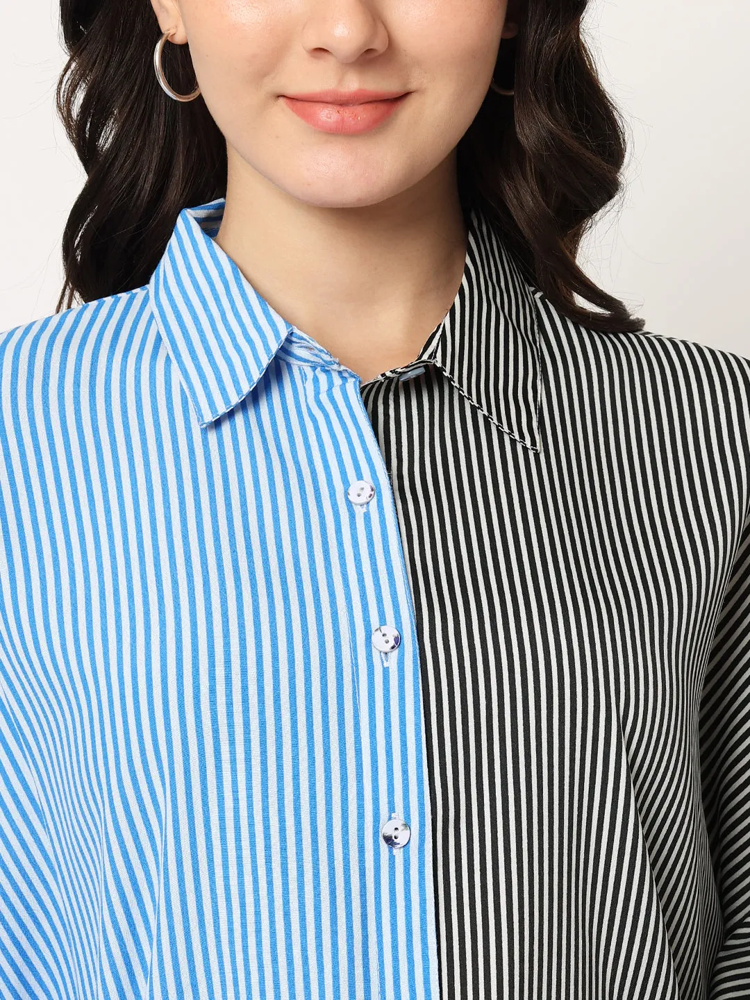 Women Classic Striped Casual Shirt