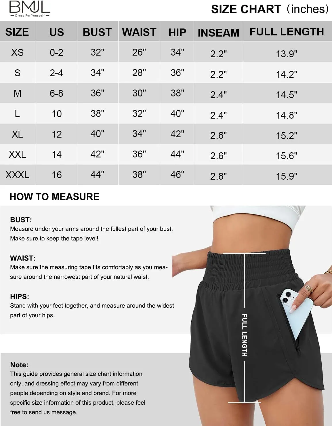 Women'S Athletic Shorts High Waisted Running Shorts Pocket Sporty Shorts Gym Elastic Workout Shorts